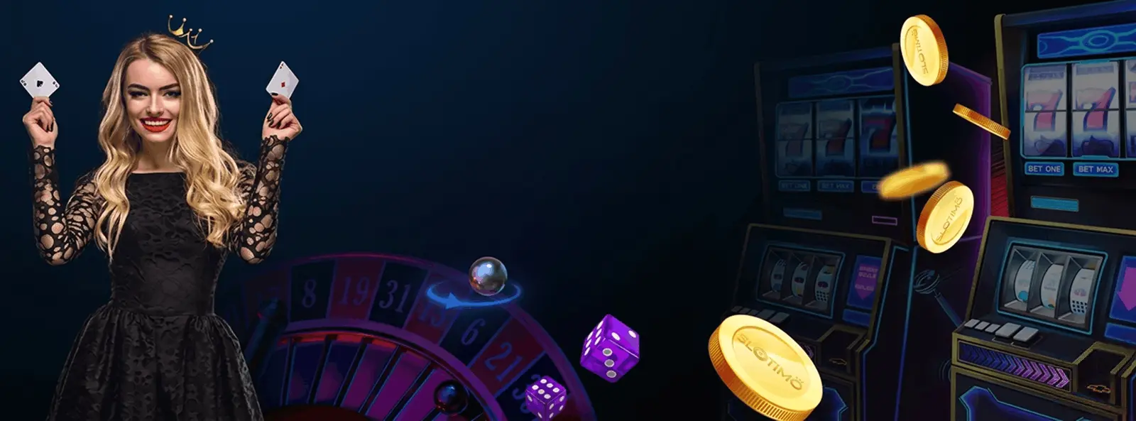 Slotimo — 4-in-1 Welcome Casino Package